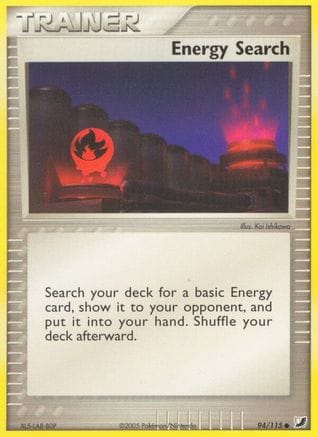 'Pokemon - 'Energy Search 094  Unseen Forces - Common