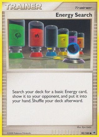 'Pokemon - 'Energy Search 090/100  Majestic Dawn - Common