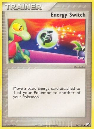 'Pokemon - 'Energy Switch 084  - Reverse Holofoil Unseen Forces - Uncommon