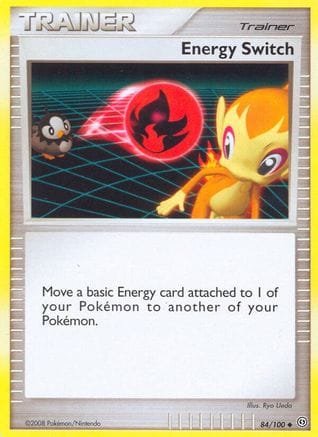 'Pokemon - 'Energy Switch 084/100  - Reverse Holofoil Stormfront - Uncommon