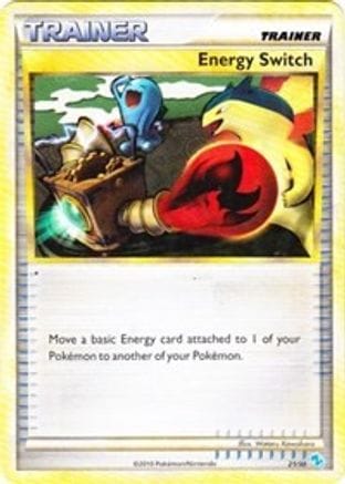 'Pokemon - 'Energy Switch (Gyarados) 021  HGSS Trainer Kit Gyarados & Raichu - Common
