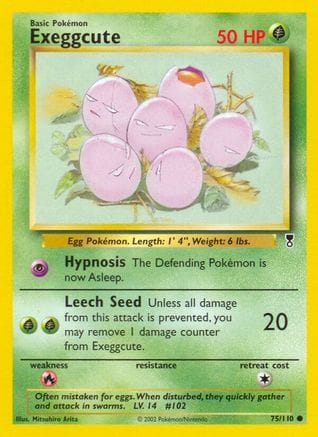 'Pokemon - 'Exeggcute 075/110  Legendary Collection - Common
