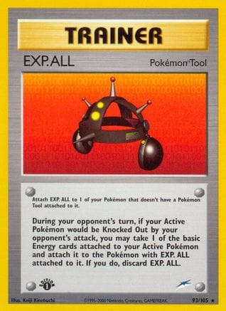 'Pokemon - 'EXP.ALL 093/105  - 1st Edition Neo Destiny - Rare
