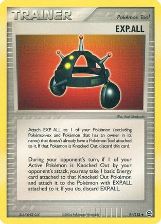 'Pokemon - 'EXP.ALL 091  FireRed & LeafGreen - Uncommon