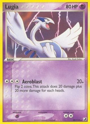 'Pokemon - 'Lugia 029  Unseen Forces - Rare