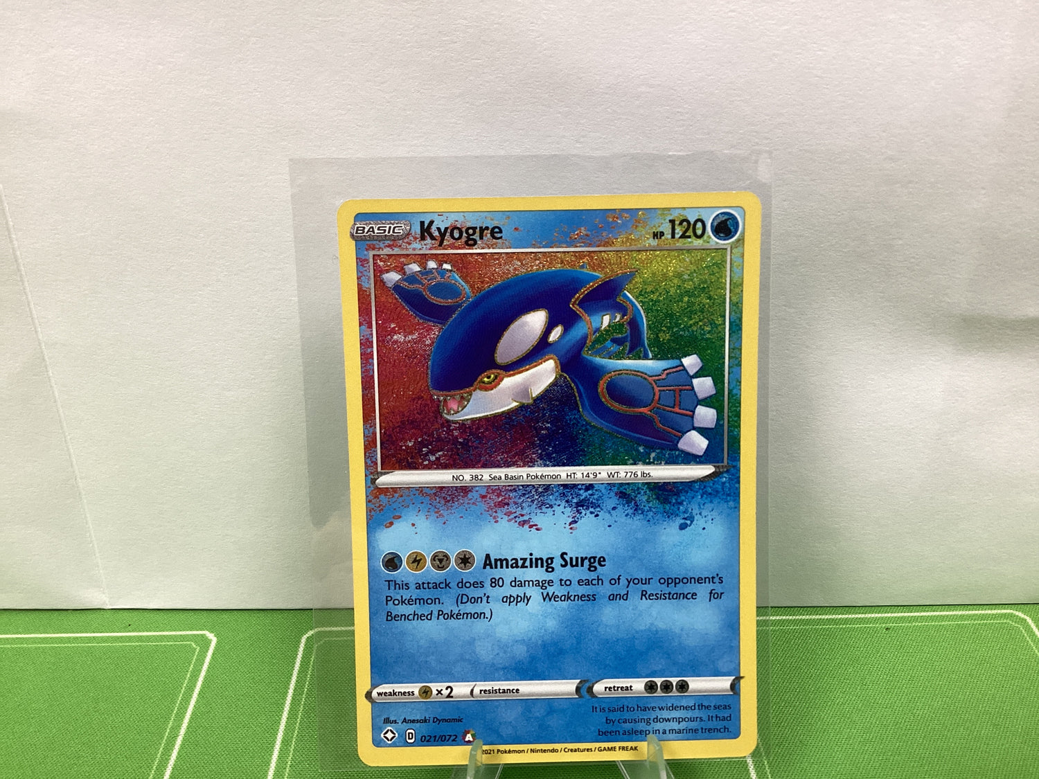 Pokemon Kyogre 021/072