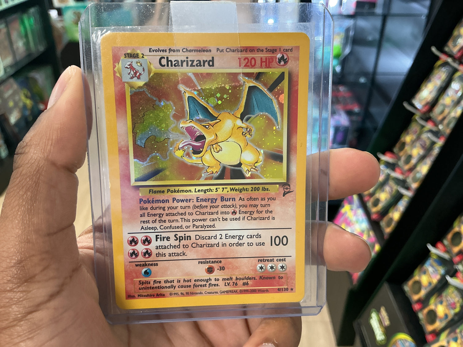 Pokemon Charizard 4/130