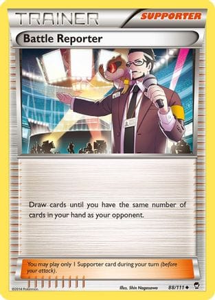 'Pokemon - 'Battle Reporter 088  XY  Furious Fists - Uncommon