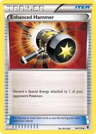'Pokemon - 'Enhanced Hammer 094  - Reverse Holofoil XY  Phantom Forces - Uncommon