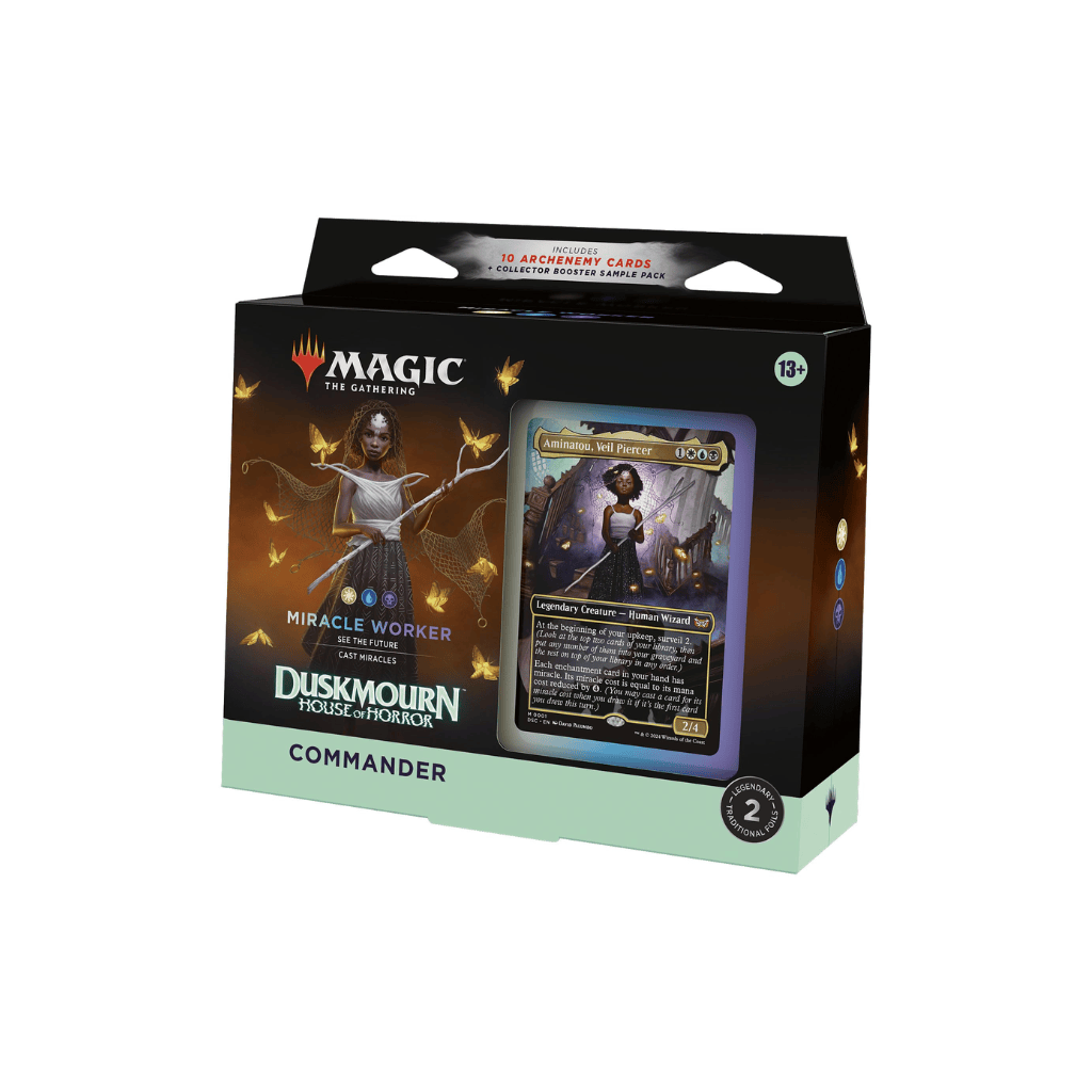 Magic: The Gathering - Duskmourn "Miracle Worker" Commander Deck