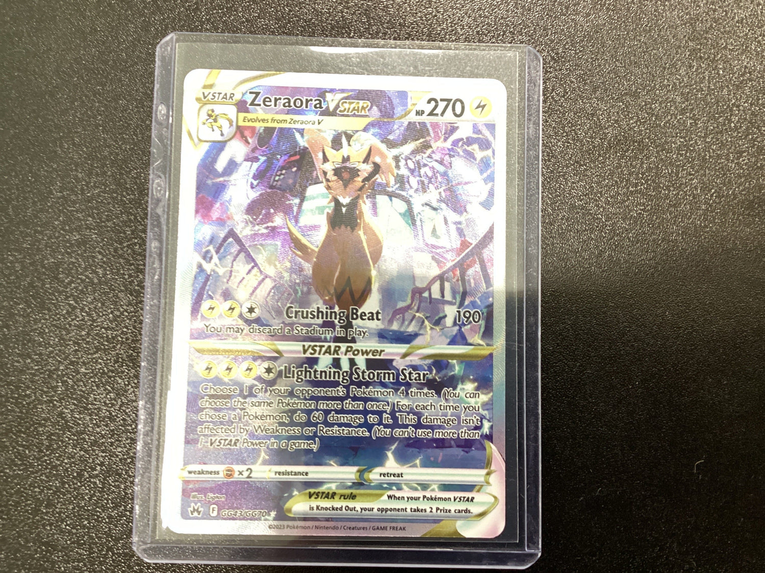 Zeraora VStar GG43/GG70