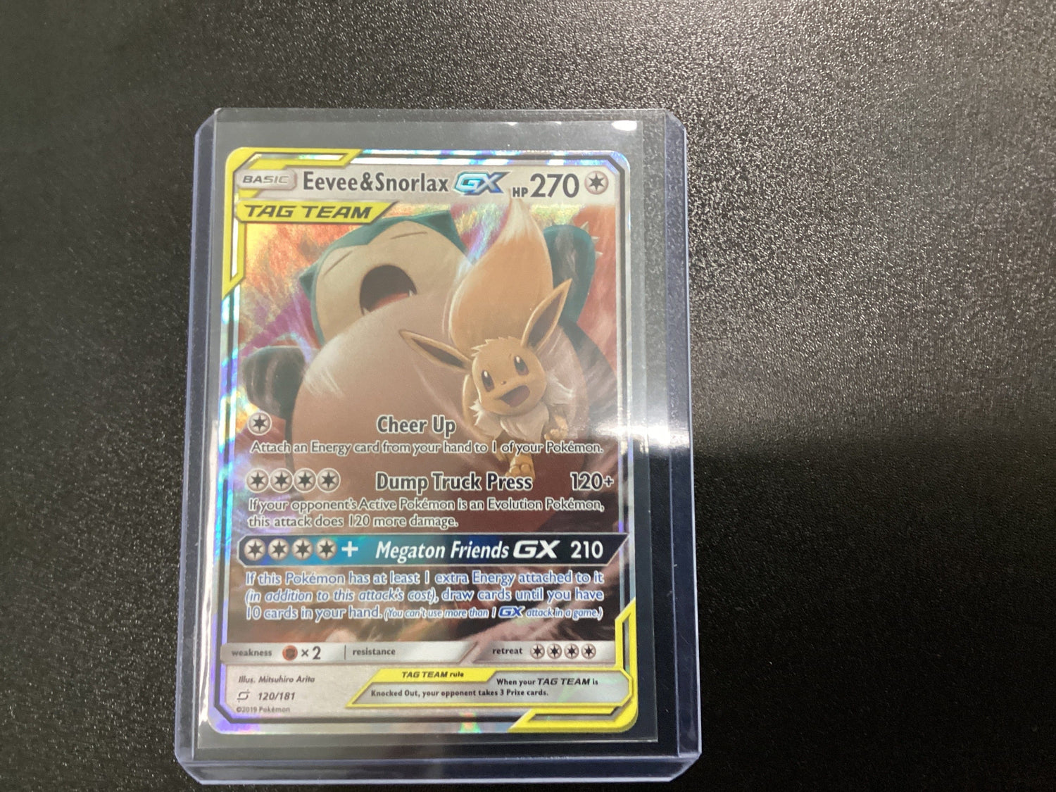 Eevee & Snorlax gx