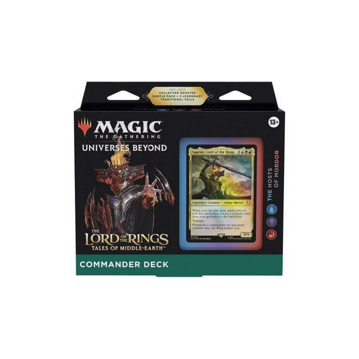 Magic: The Gathering - The Lord of the Rings: Tales of Middle-earth "The Hosts of Mordor" Commander Deck