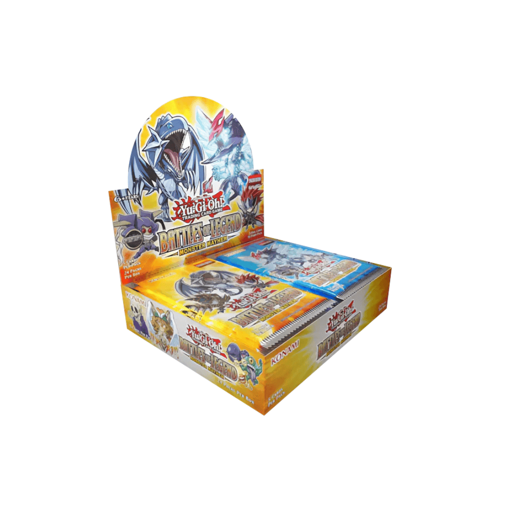 Yu-Gi-Oh! Battles of Legend: Monster Mayhem Booster Display