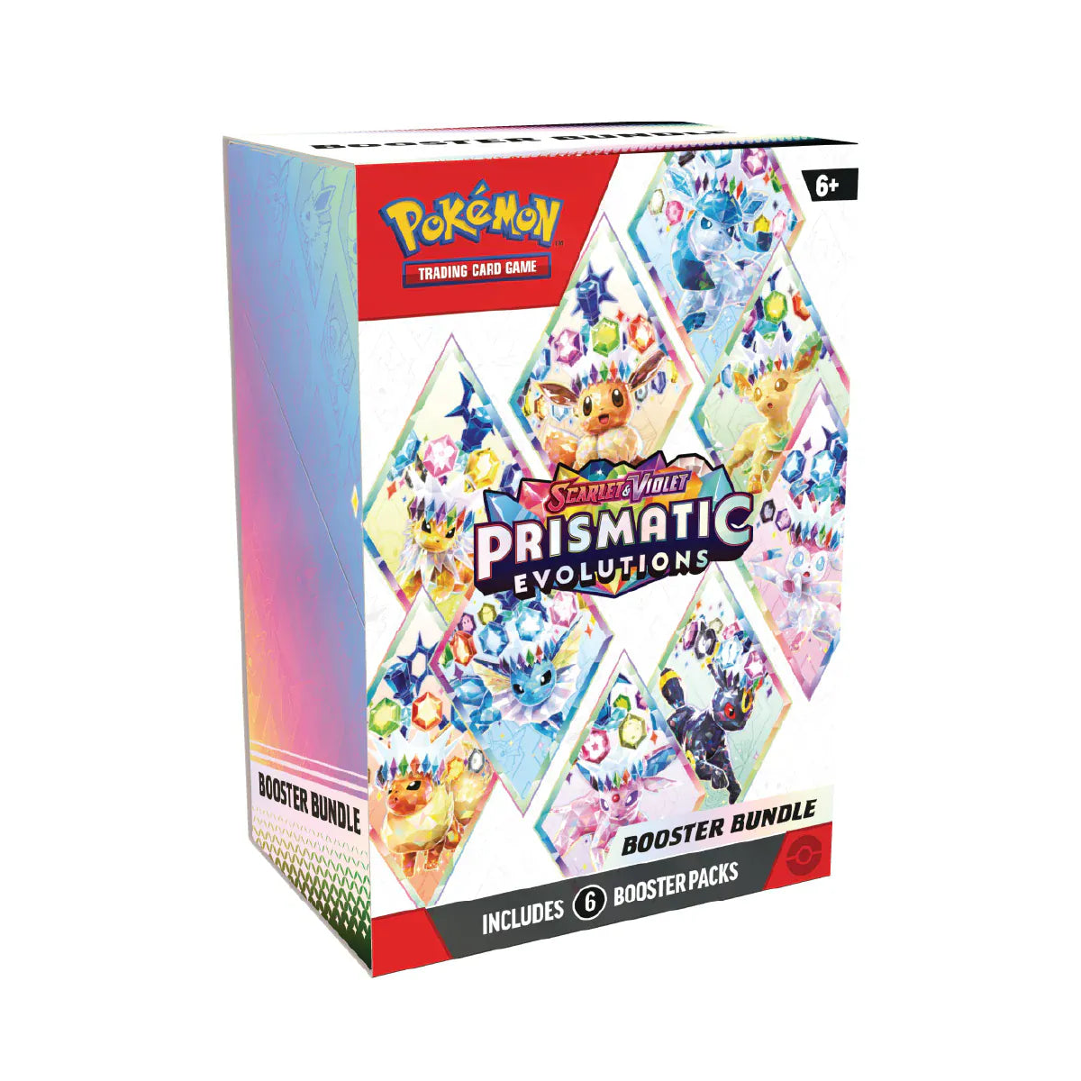 Pokemon Scarlet and Violet Prismatic Evolutions Booster Bundle Box