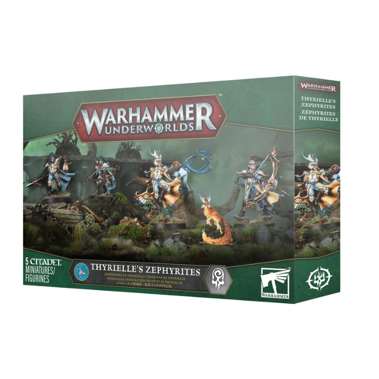 Warhammer Underworlds - Thyrielle's Zephyrites Miniatures Set