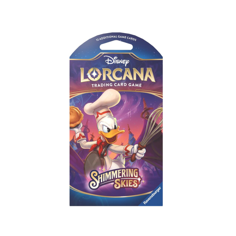 Disney Lorcana: Shimmering Skies Sleeved Booster Pack - Shimmering Skies