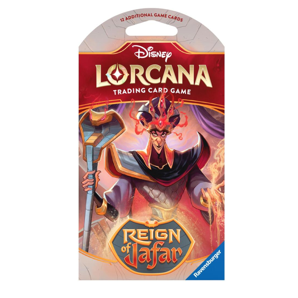 disney lorcana reign of jafar booster box Disney Lorcana: Reign of Jafar Sleeved Booster Pack
