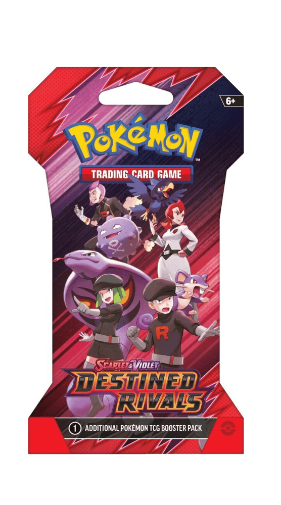 Pokemon TCG Destined Rivals Sleeved Booster Pack - SV10: Destined Rivals (DRI)