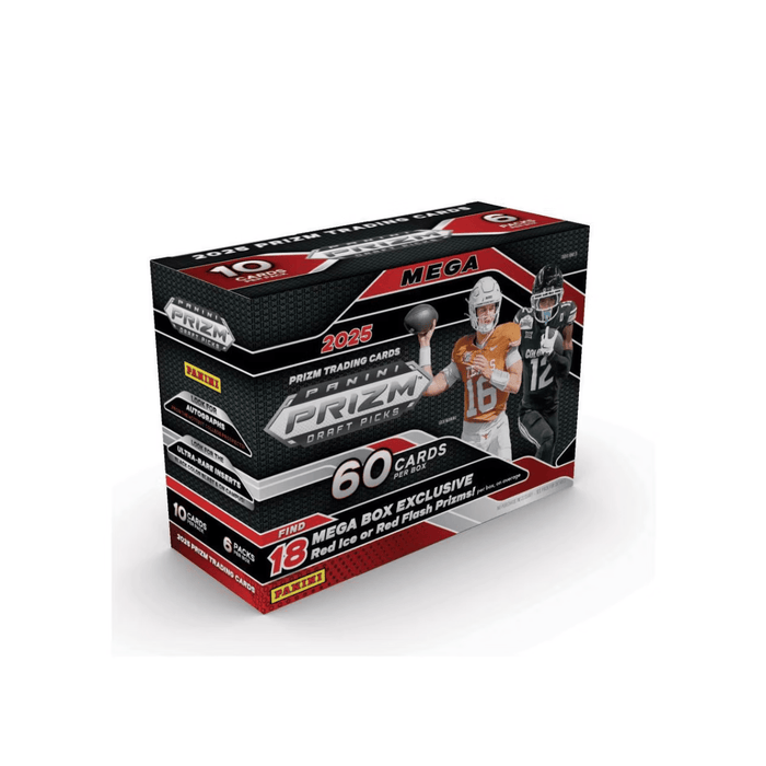 2025 Panini Prizm Draft Picks Football Trading Card Mega Box