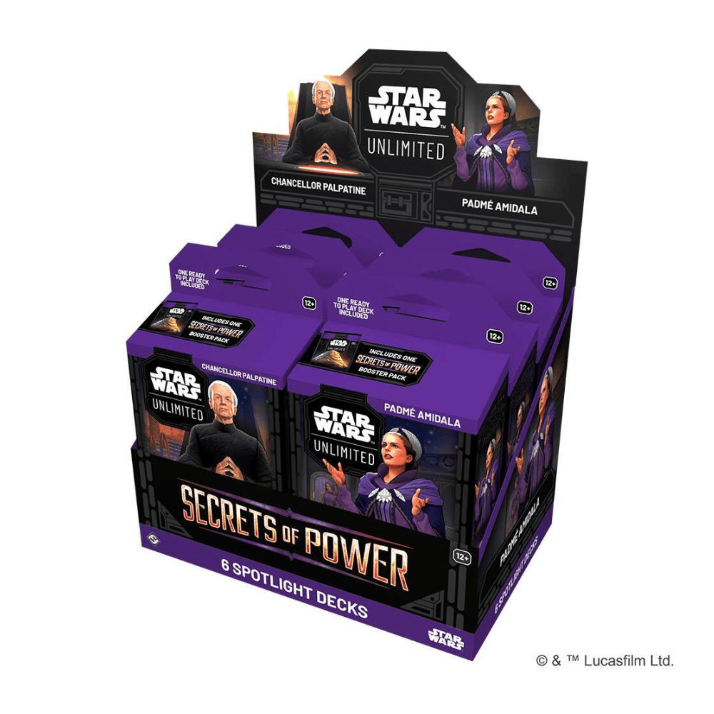 Star Wars Unlimited - Spotlight Deck Display - Secrets of Power (SEC)
