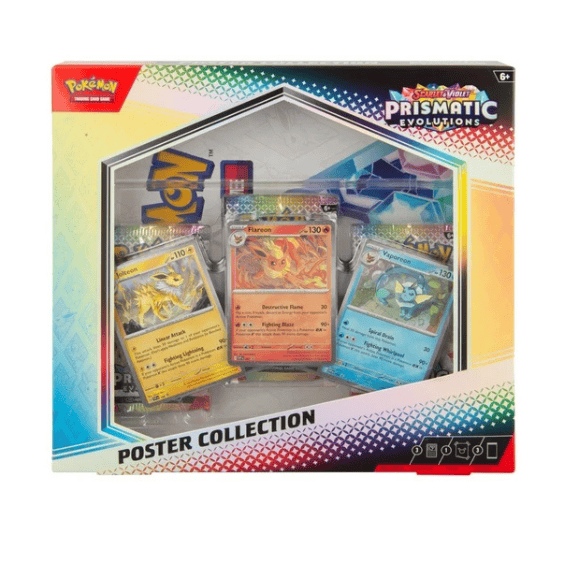Scarlet & Violet: Prismatic Evolutions Poster Collection