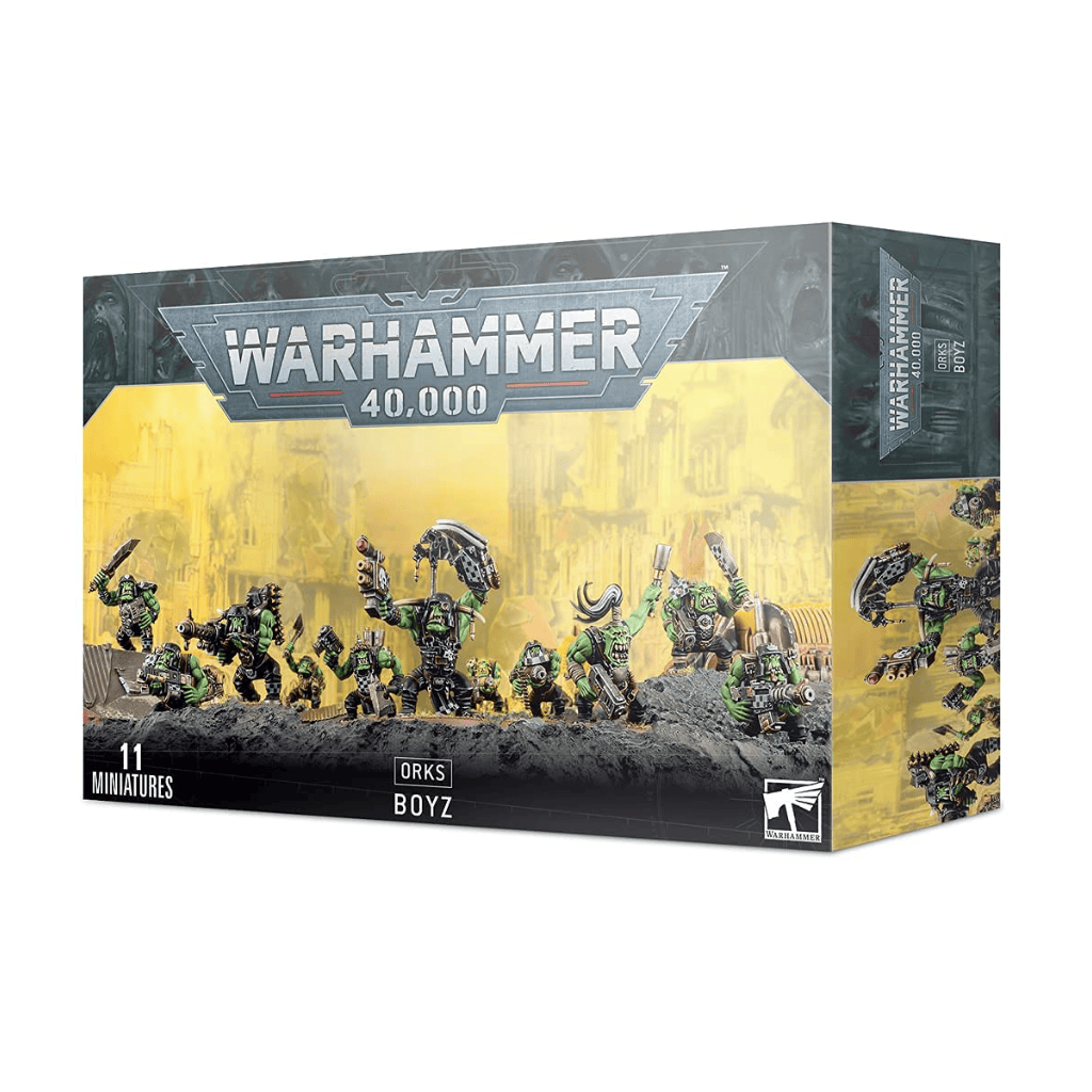 Warhammer 40,000 Orks "Boyz" Miniatures Set