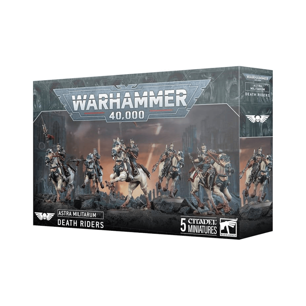 Warhammer 40,000 Astra Militarum "Death Riders" Miniatures Set