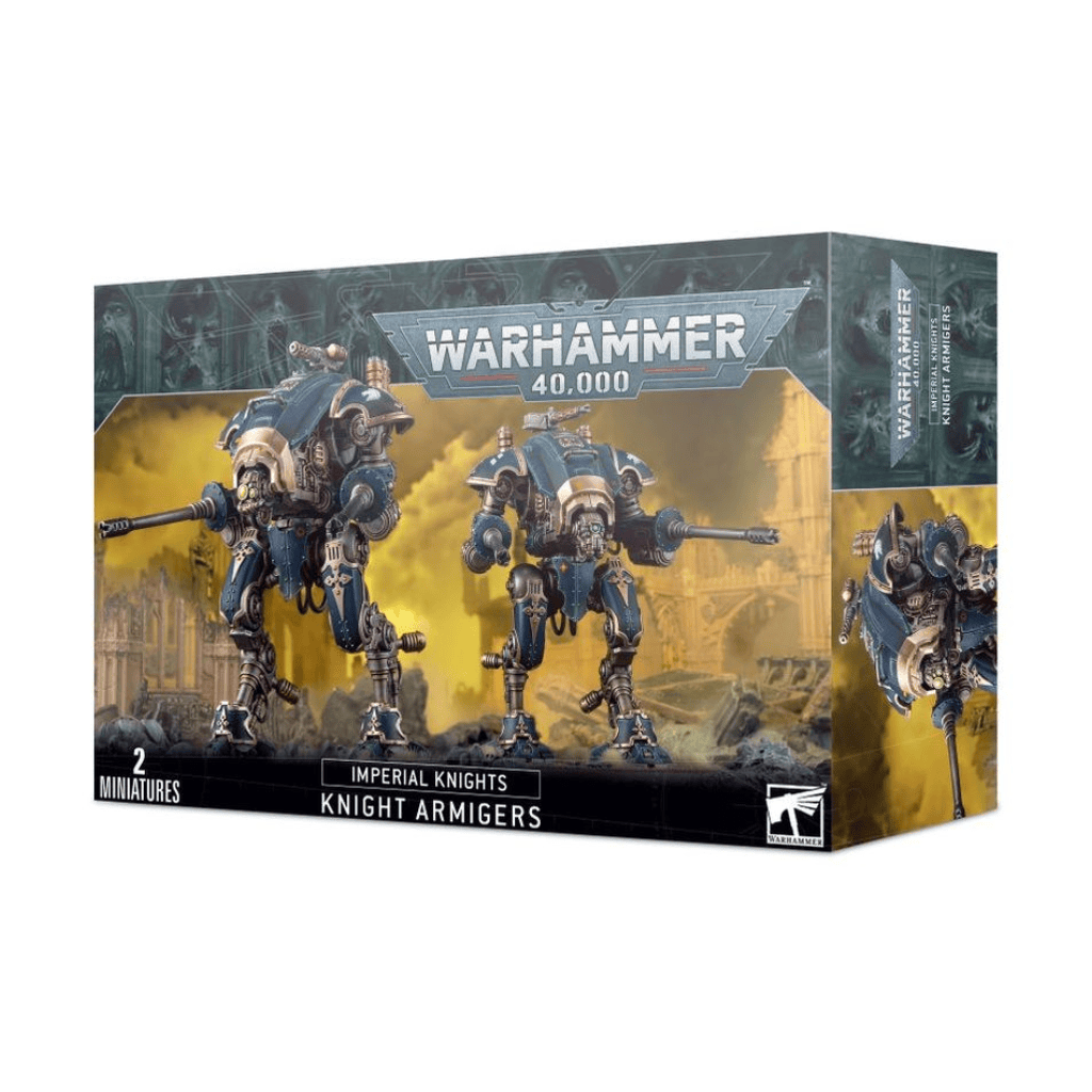 Warhammer 40,000 Imperial Knights "Knight Armigers" Miniatures