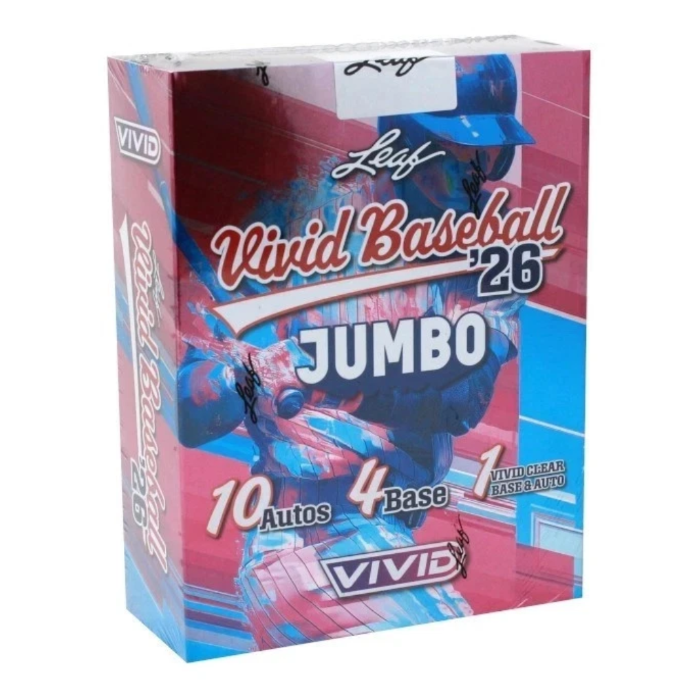 2026 Leaf Vivid Baseball Hobby Jumbo Box