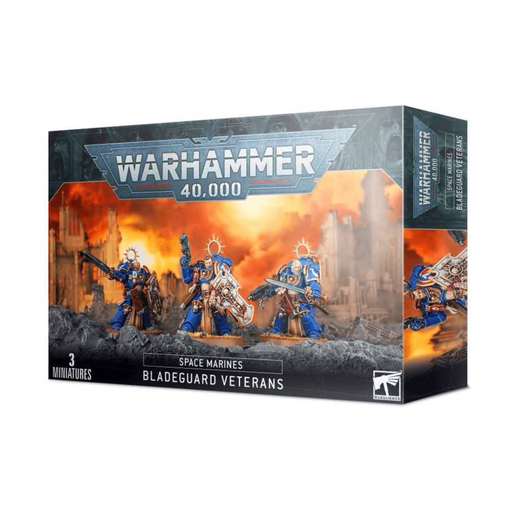 Warhammer 40,000 Space Marines "Bladeguard Veterans" Miniatures Set