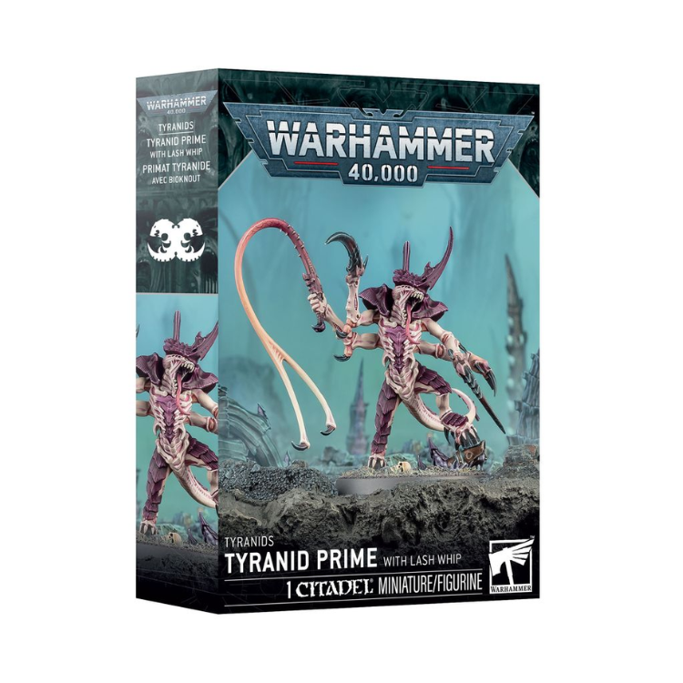 Warhammer 40,000: Tyranids "Tyranid Prime - with Lash Whip" Miniature Set