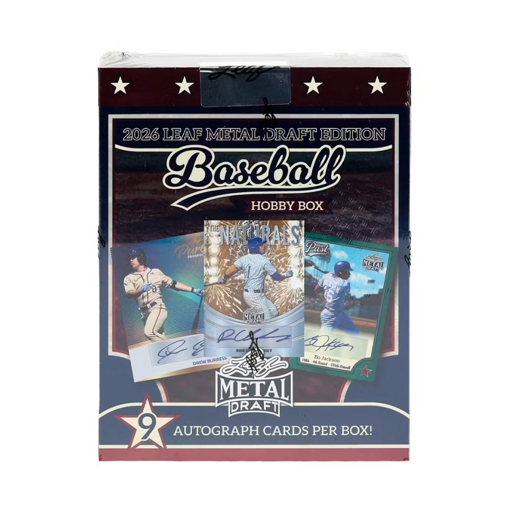 2026 Leaf Metal Draft Baseball Hobby Box