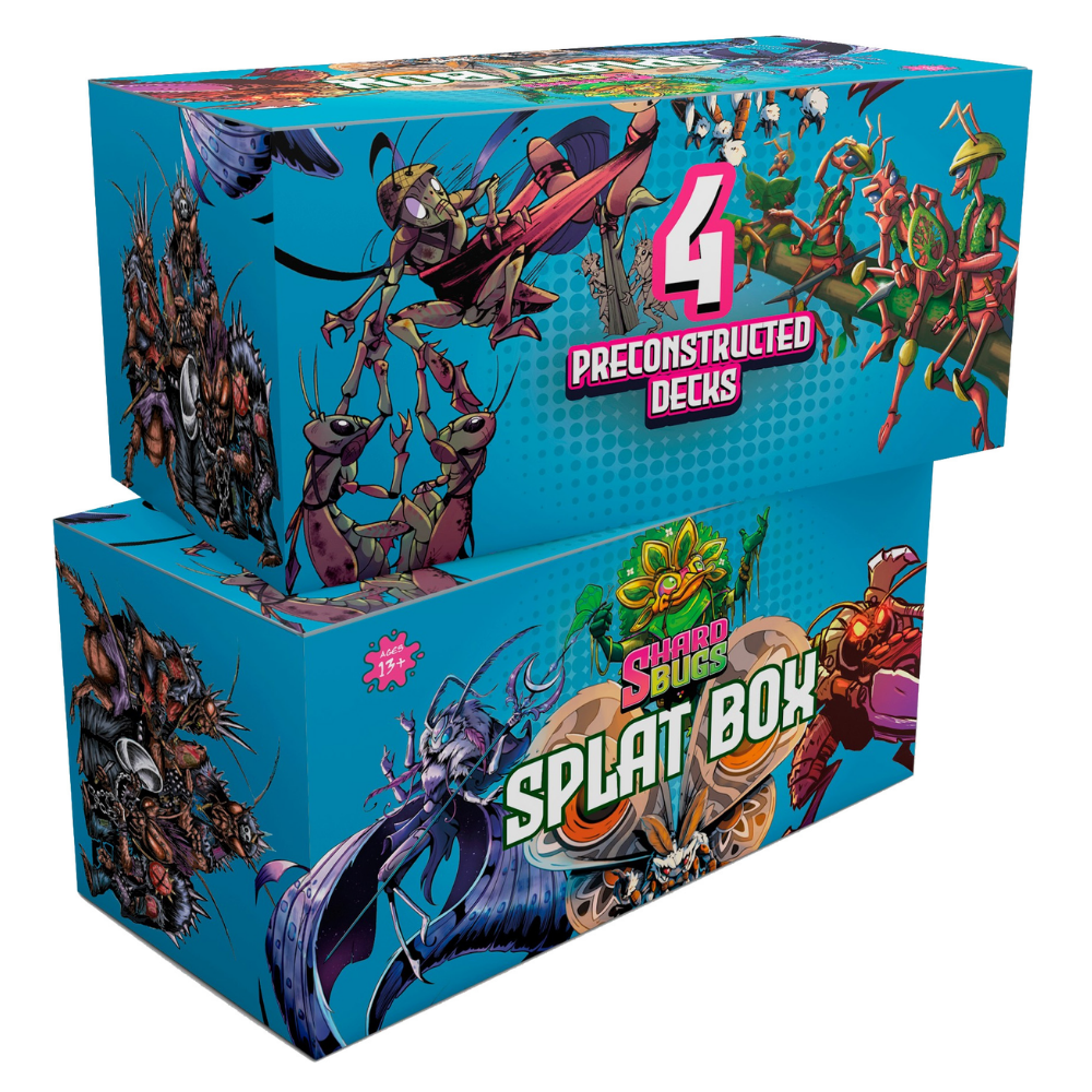 Shard Bugs TCG: Splat Box Quad Chaos Precon Decks