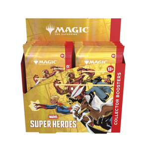 Magic The Gathering: Marvel Super Heroes - Collector Booster Display - Marvel Super Heroes (MSH)
