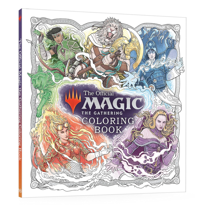 Magic: The Gathering - The Official Coloring Book (Paperback)