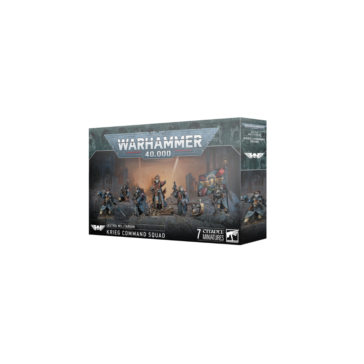 Warhammer 40k Astra Militarum Krieg Command Squad