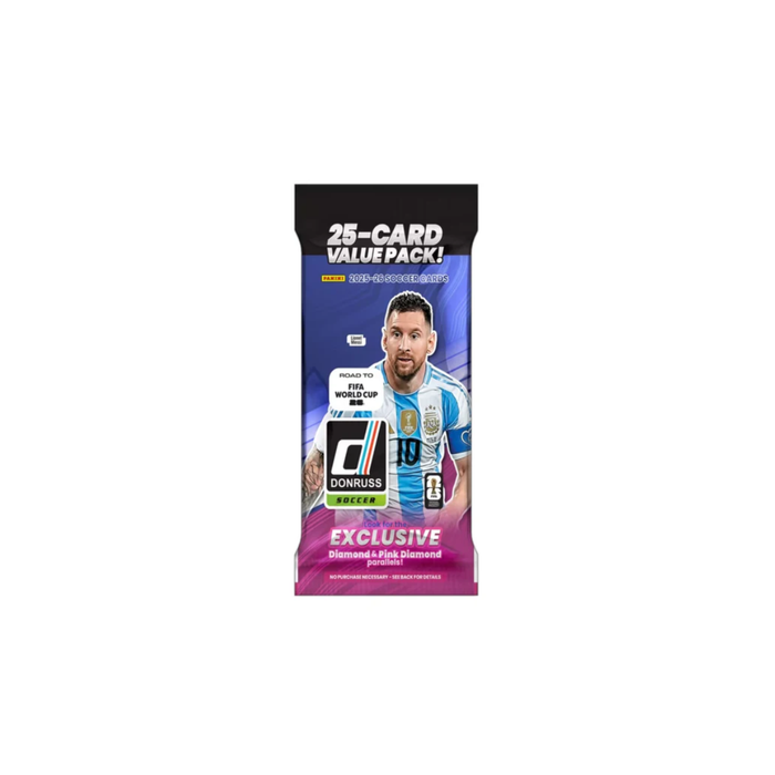 2025/26 Panini Donruss Road to FIFA World Cup Soccer Fat Pack
