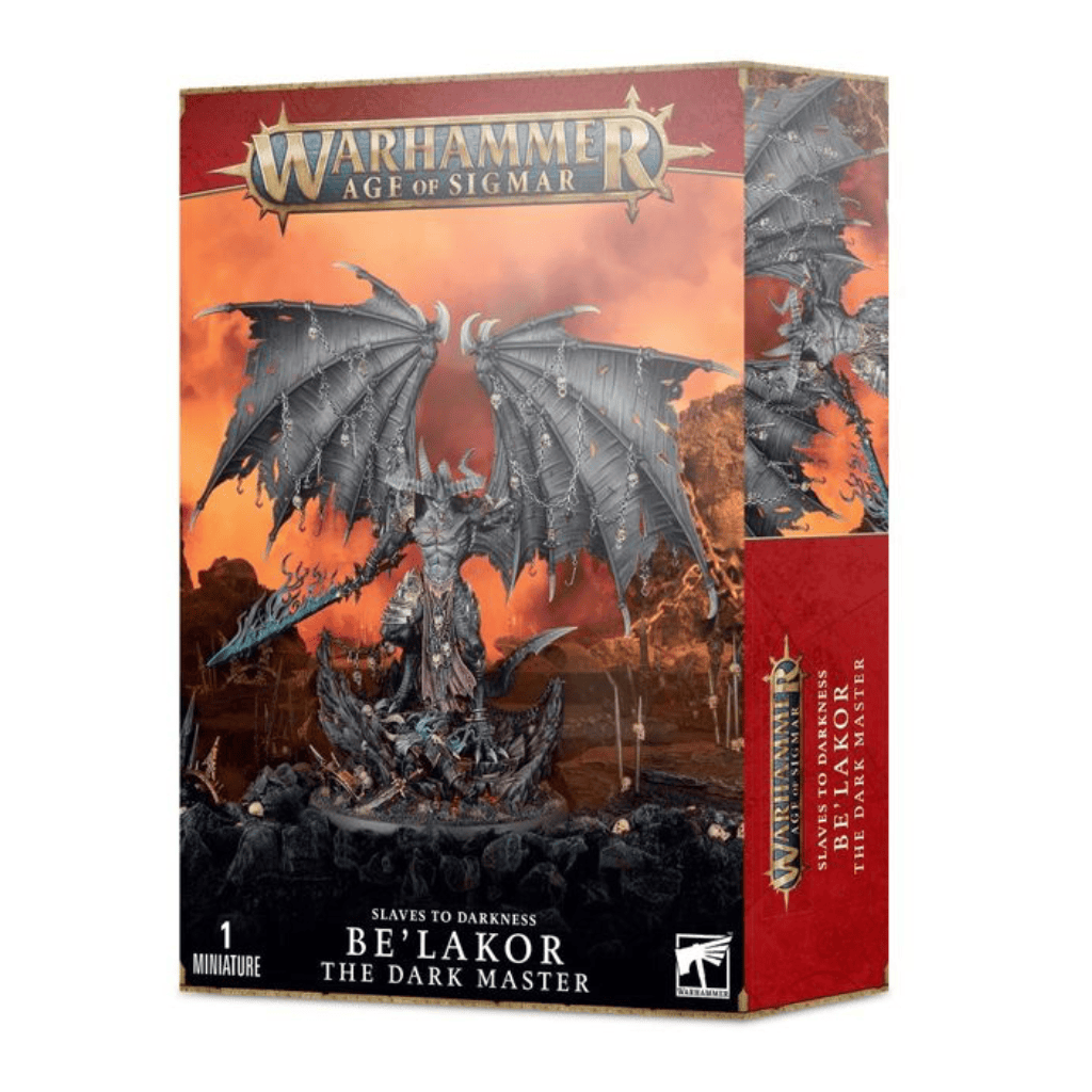 Warhammer Age of Sigmar Slaves to Darkness "Be'Lakor The Dark Master" Miniature Set
