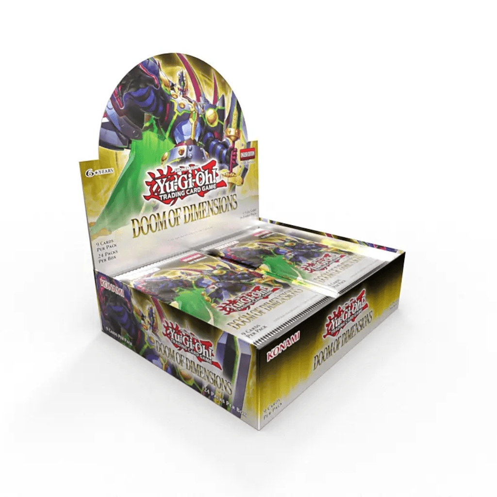 Yu-Gi-Oh! "Doom of Dimensions" Booster Display
