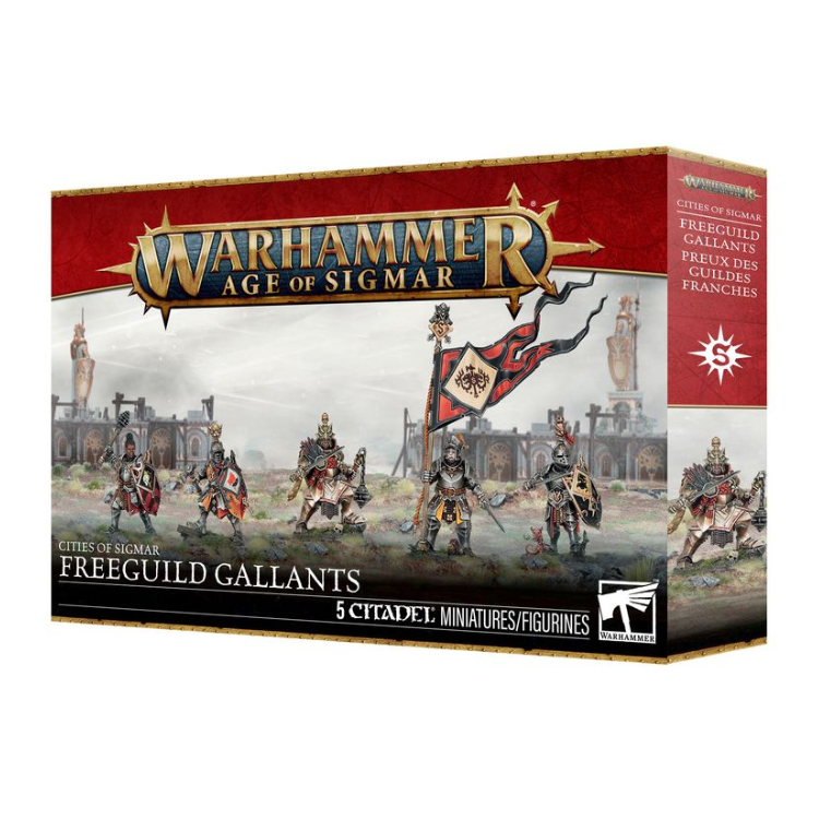 Warhammer Age of Sigmar - Cities of Sigmar: Freeguild Gallants Miniatures Set
