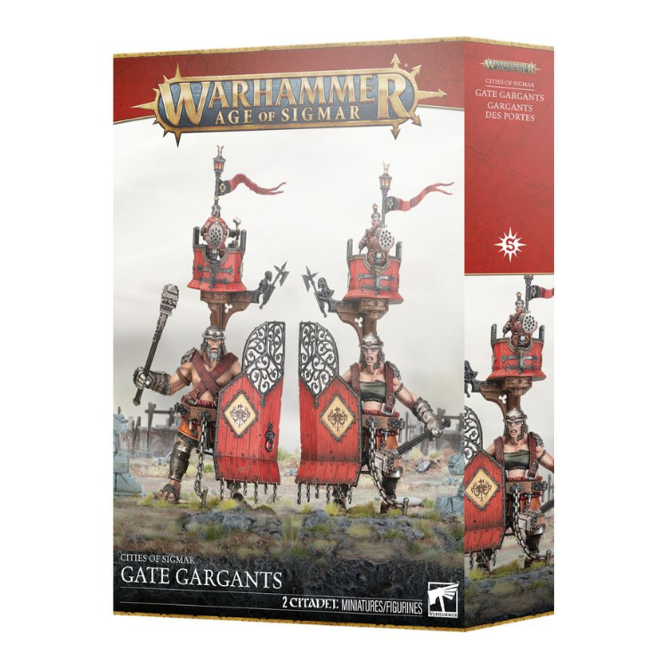 Warhammer Age of Sigmar - Cities of Sigmar: Gate Gargants Miniatures Set