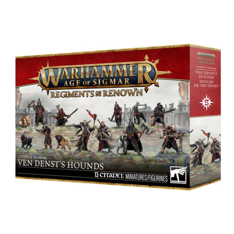 Warhammer Age of Sigmar - Regiments of Renown - Cities of Sigmar: Ven Denst's Hounds Miniatures Set