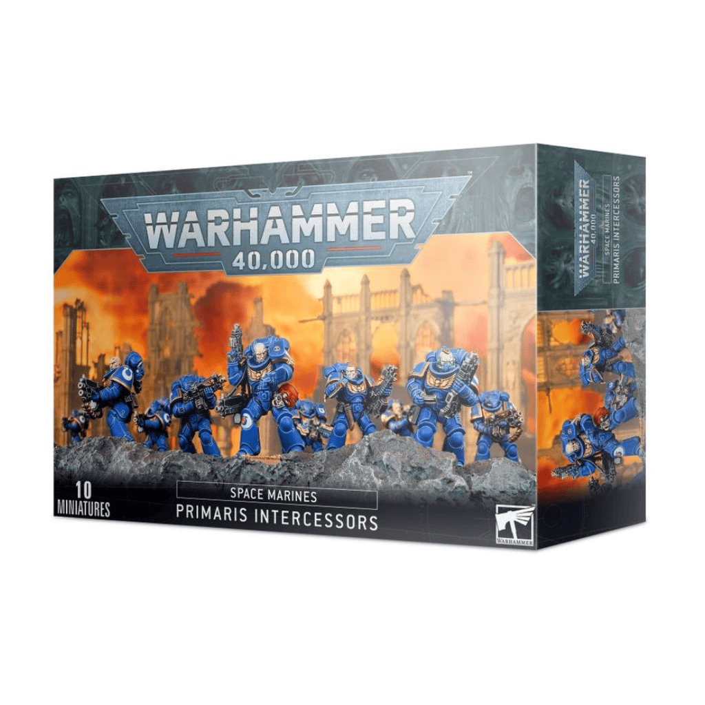 Warhammer 40,000: Space Marines "Intercessor Squad" Miniatures Set