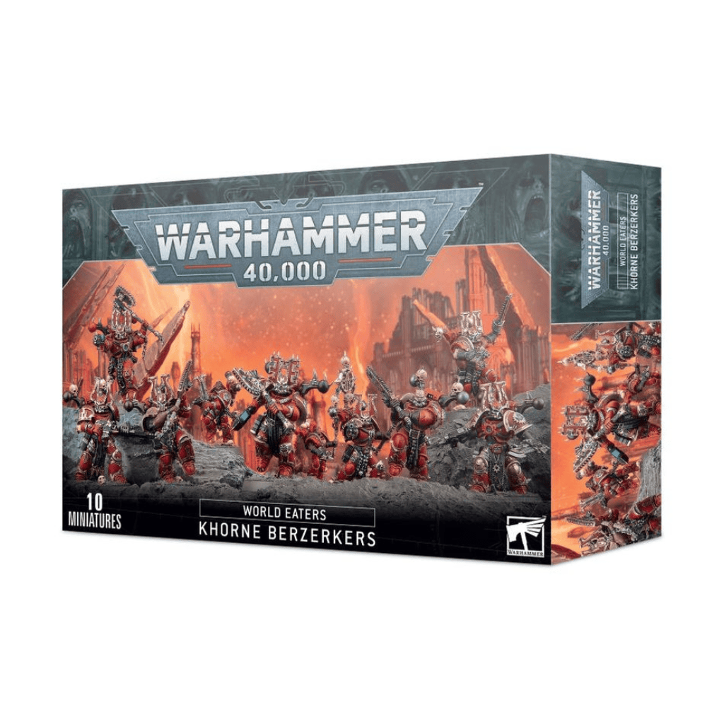 Warhammer 40,000 World Eaters "Khorne Berzerkers" Miniatures