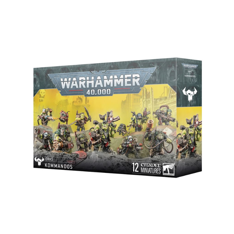 Warhammer 40,000 Orks "Kommandos" Miniatures Set