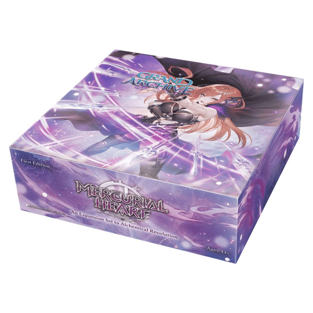 Grand Archive: Mercurial Heart 1st Edition Booster Box - Mercurial Heart (MRC)
