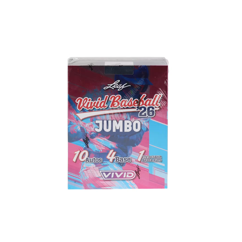 2026 Leaf Vivid Baseball Hobby Jumbo Box