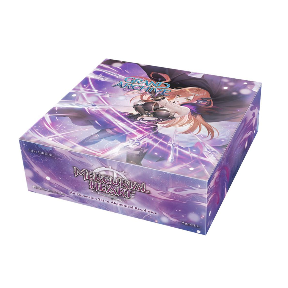 Grand Archive: Mercurial Heart 1st Edition Booster Box - Mercurial Heart (MRC)