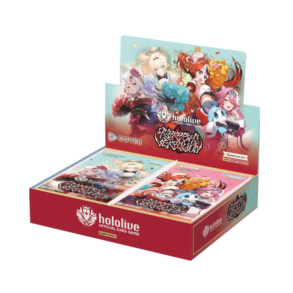 Hololive: Ayakashi Vermilion Booster Box - Ayakashi Vermilion (HBP06E)